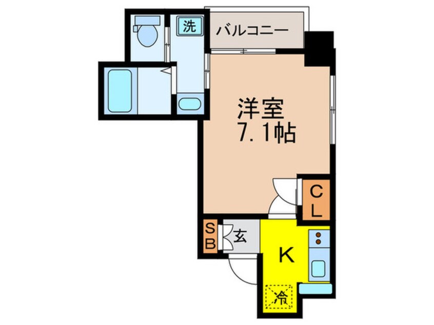 間取図 LiveCasa早稲田