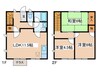 パストラル奥津Ｃ 3LDKの間取り
