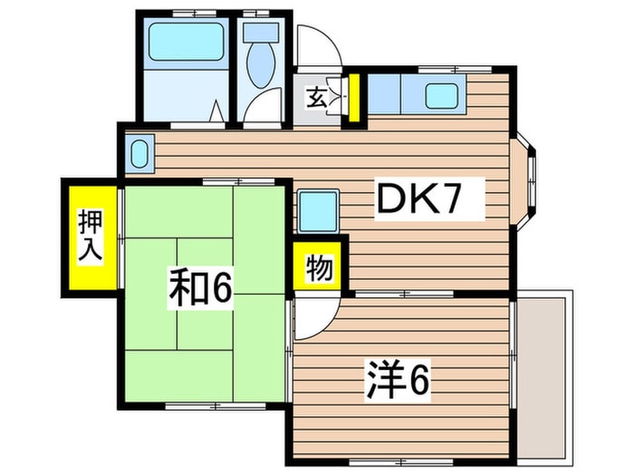 間取り図 カ－ナハウス