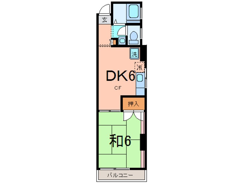 間取図 マンション渡辺