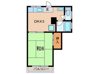 間取図 マンション渡辺