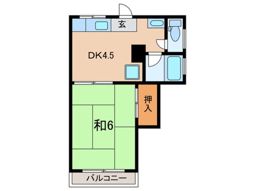 間取図 マンション渡辺