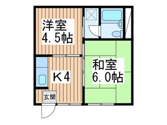 間取図 緑町共和ビル