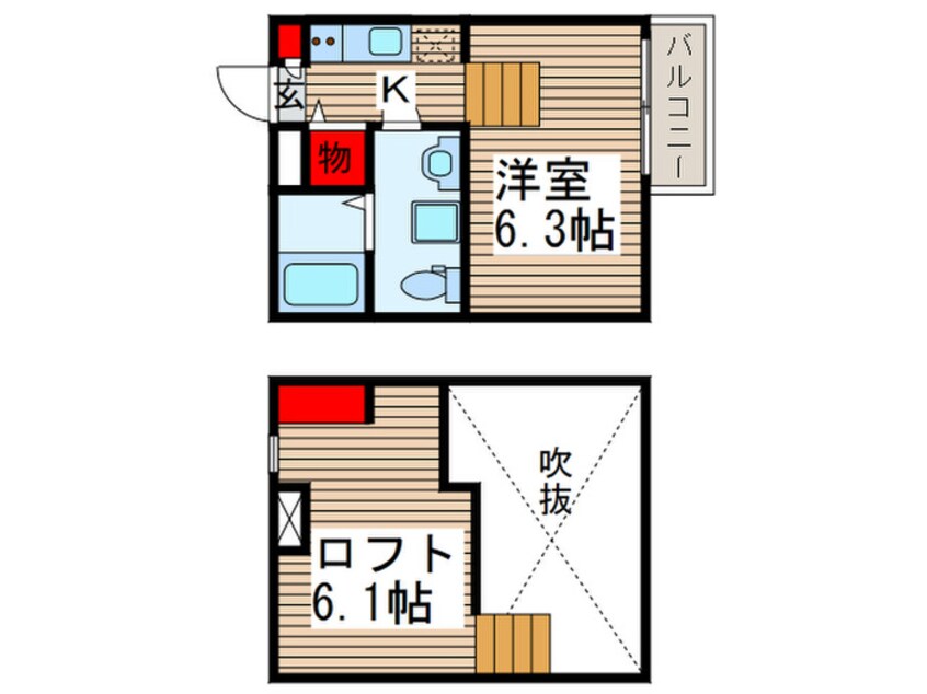 間取図 Fort Premiere Kashiwa