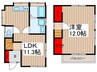 狭山戸建～La　Casa　Blanca～ 1LDKの間取り