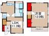 狭山戸建～La　Casa　Blanca～ 1LDKの間取り