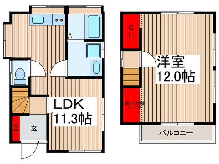 間取り図 狭山戸建～La　Casa　Blanca～
