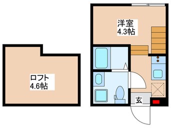 間取図 クレール瑞江