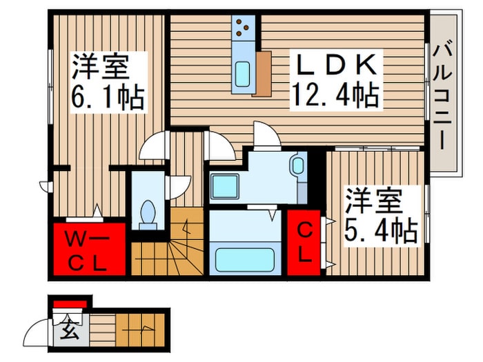 間取り図 Casa Soave