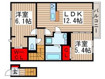 間取図 Casa Soave