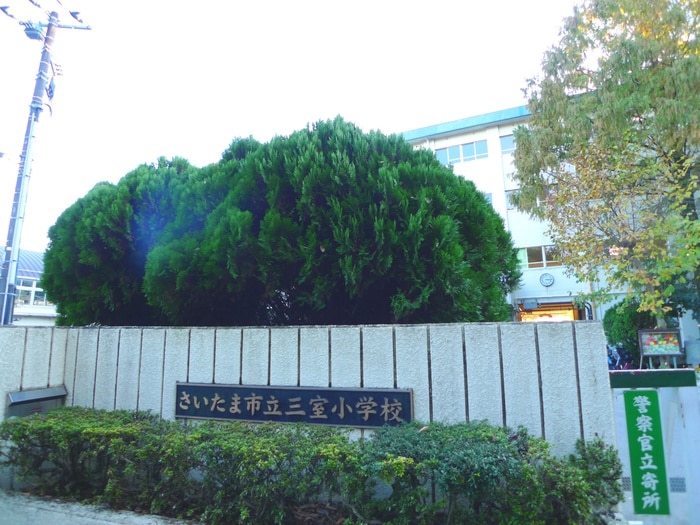 三室小学校(小学校)まで700m ハイツ金子