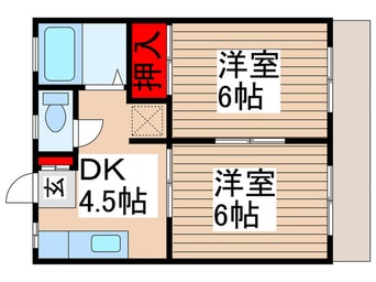 間取図 グランドハイツコタケ