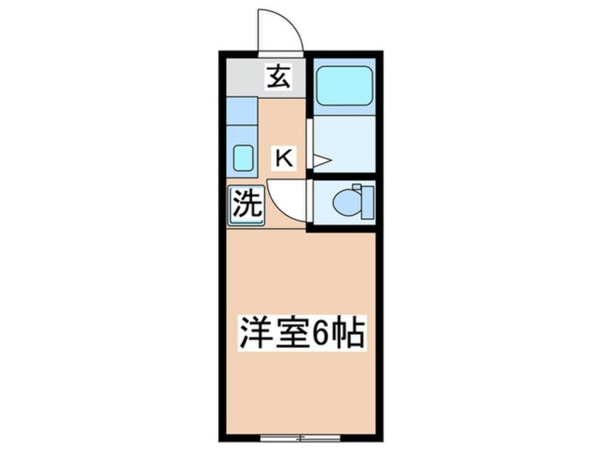 間取図 ヒカリハイツ