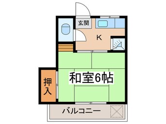 間取図 シャト－ル小柳町