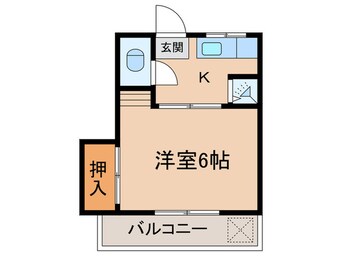 間取図 シャト－ル小柳町