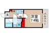 グランアセット月島 1Kの間取り