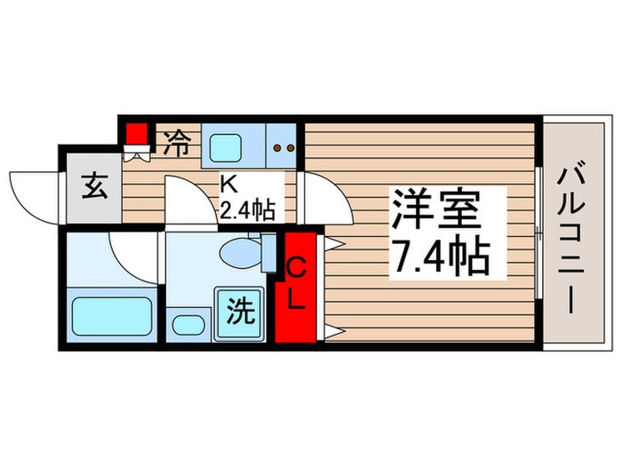 間取り図 グランアセット月島