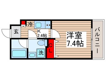 間取図 グランアセット月島