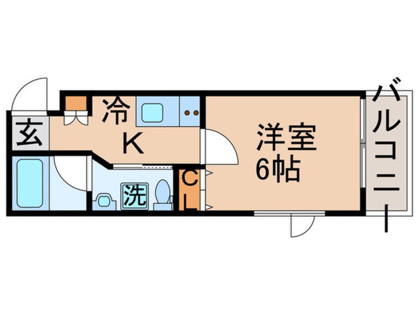 間取図 グランアセット月島