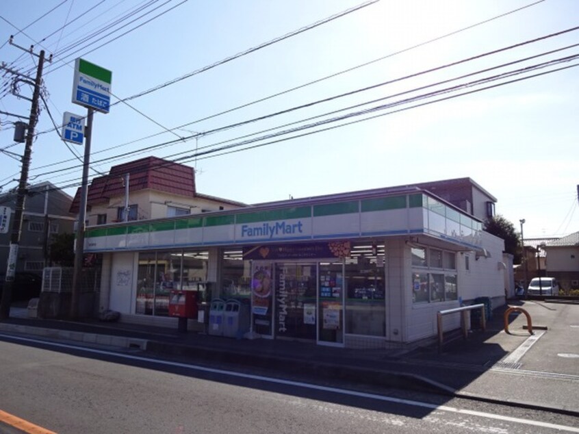 ファミリーマート藤沢渡内店(コンビニ)まで610m ジュネスパルク