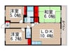 ガーデンテラス 3LDKの間取り