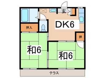 間取図 セピア森