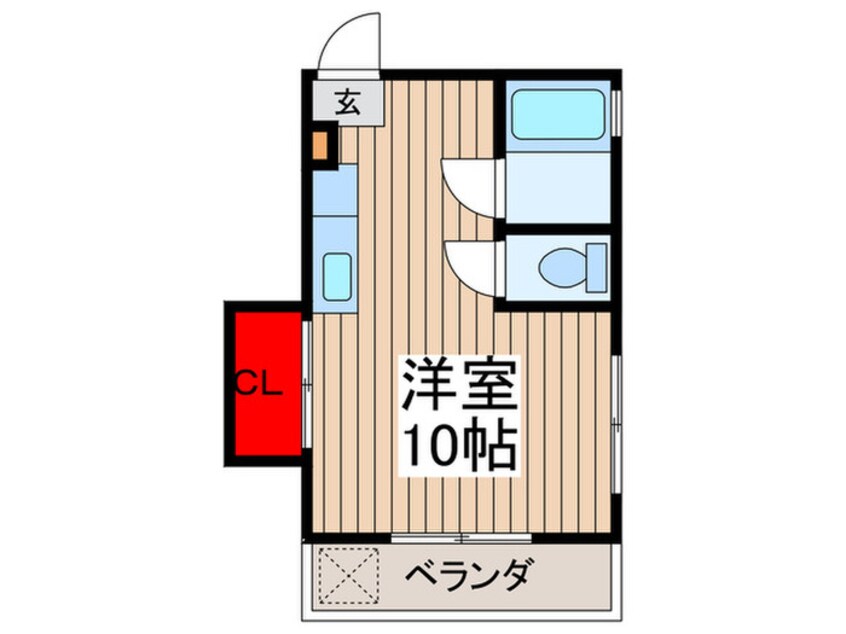 間取図 ロータスマンション住吉