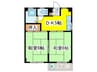 冨沢マンション(3F･4F) 2DKの間取り