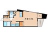 Ｏｒｉｚｚｏｎｔｅ 1Rの間取り