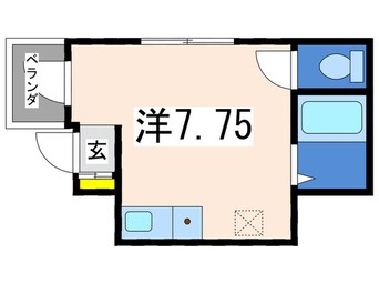 間取図 ｱﾙｶﾃﾞｲｱK・K横浜元町