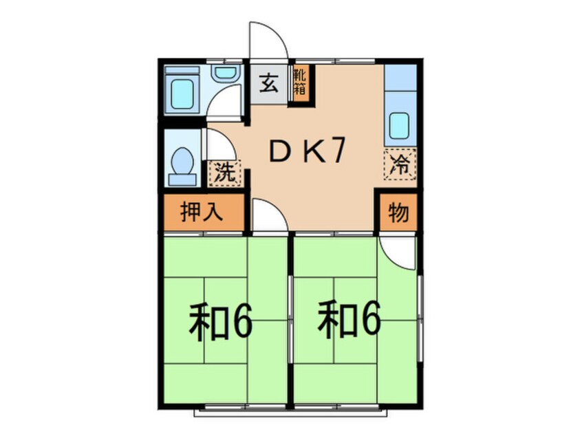 間取図 ベルハウス