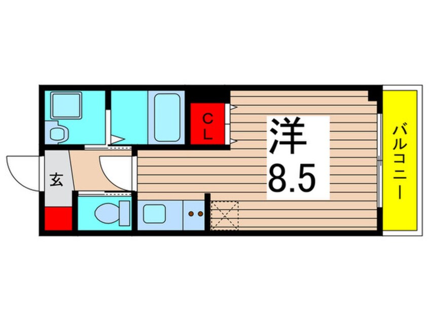 間取図 ル　アンビシャス