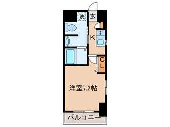 間取図 プレシエ新丸子