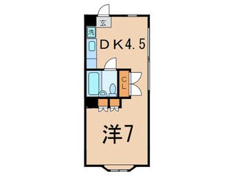 間取図 ウイングコ－ト石川台