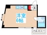 メゾン Fuji 1Rの間取り