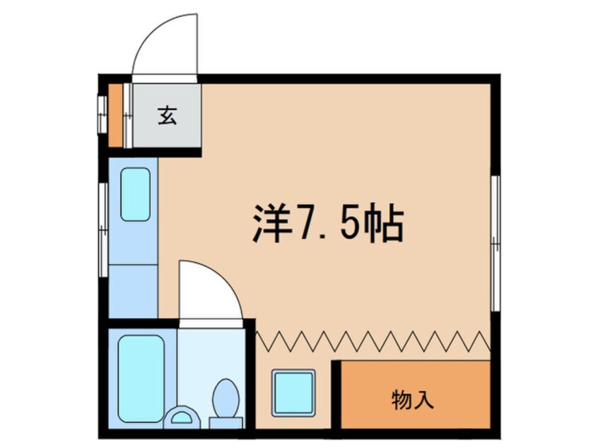 間取図 相松コ－ポ