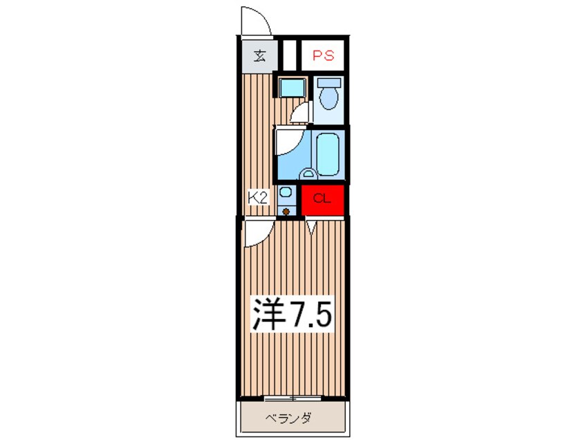 間取図 ハイクリ－ネ