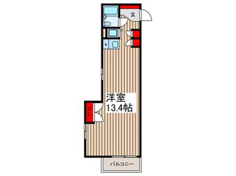 間取図 四ツ木ハイム