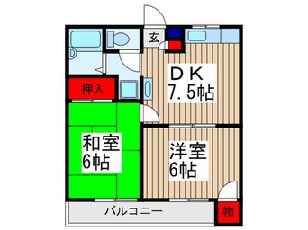 間取図 緑ハイツ