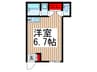 Olive terrace鳩ヶ谷 1Rの間取り