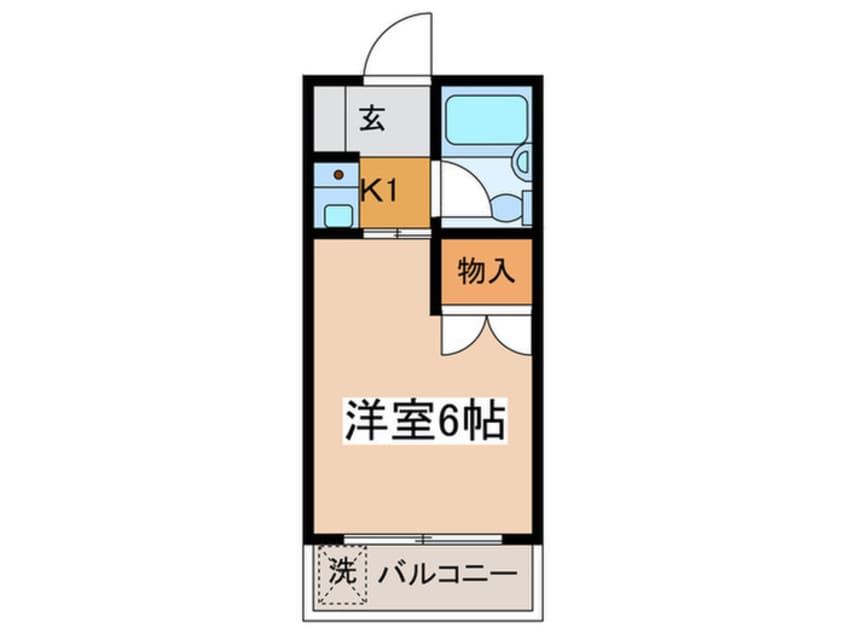間取図 サンライトかしわ台