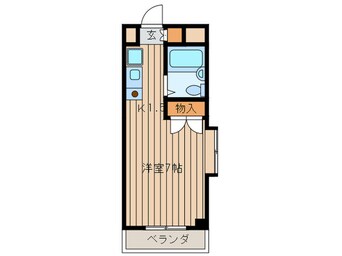 間取図 ラフォーレ調布