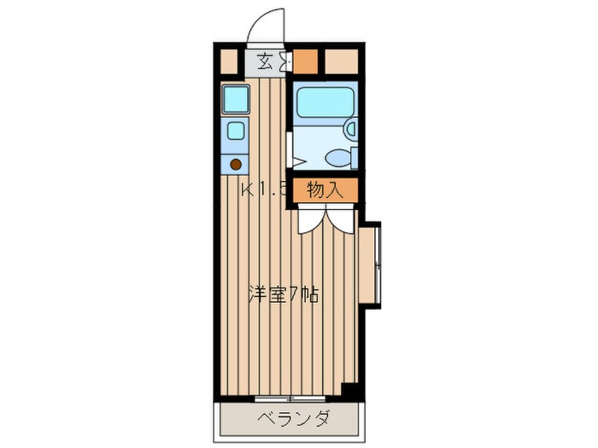 間取図 ラフォーレ調布