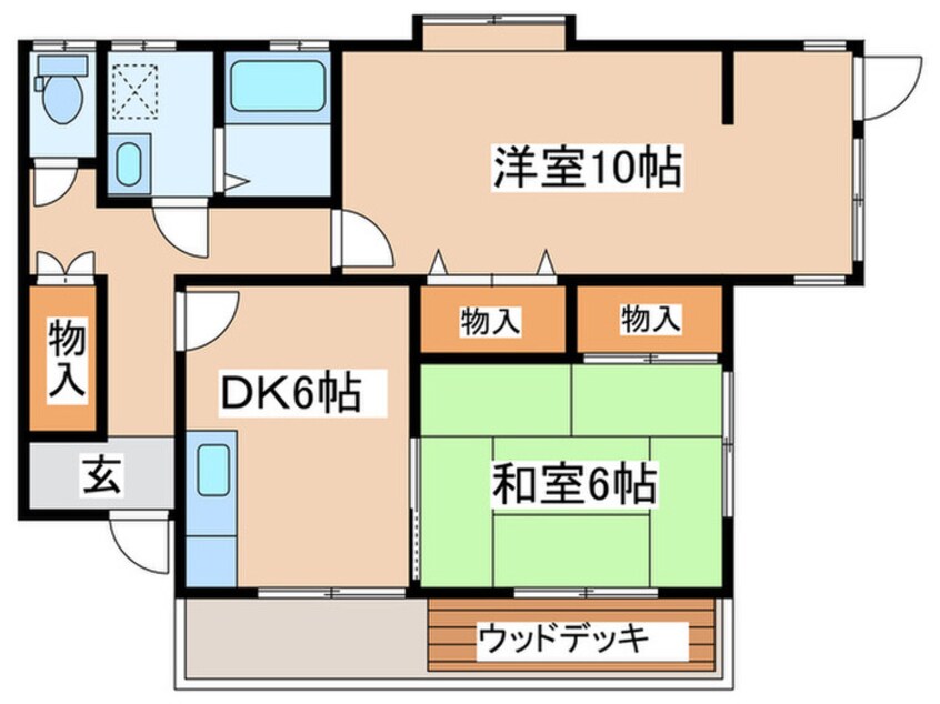 間取図 山本マンション