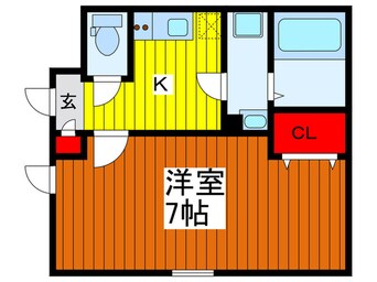 間取図 ティ－グル川口