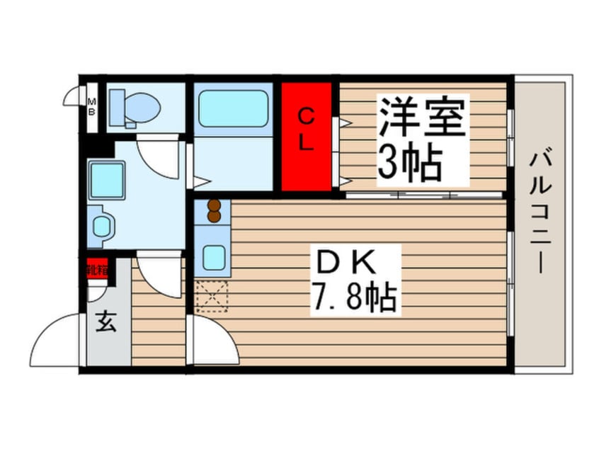 間取図 リブリ・ア－ク