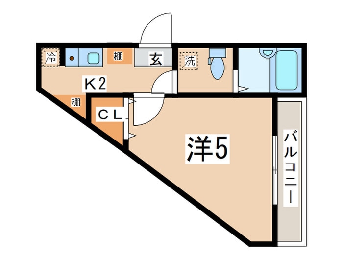 間取り図 メルディア瀬谷