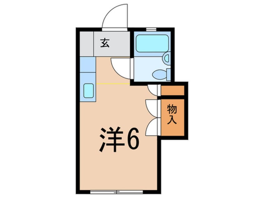 間取図 ドーム中村橋