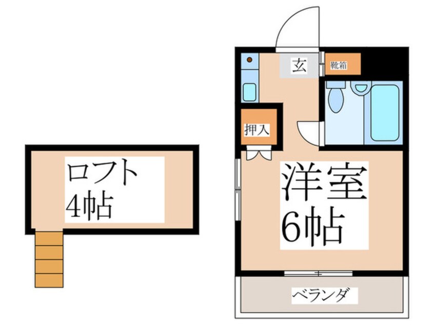 間取図 サンパレスⅠ東伏見