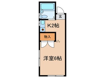間取図 アビタシオンひばりが丘